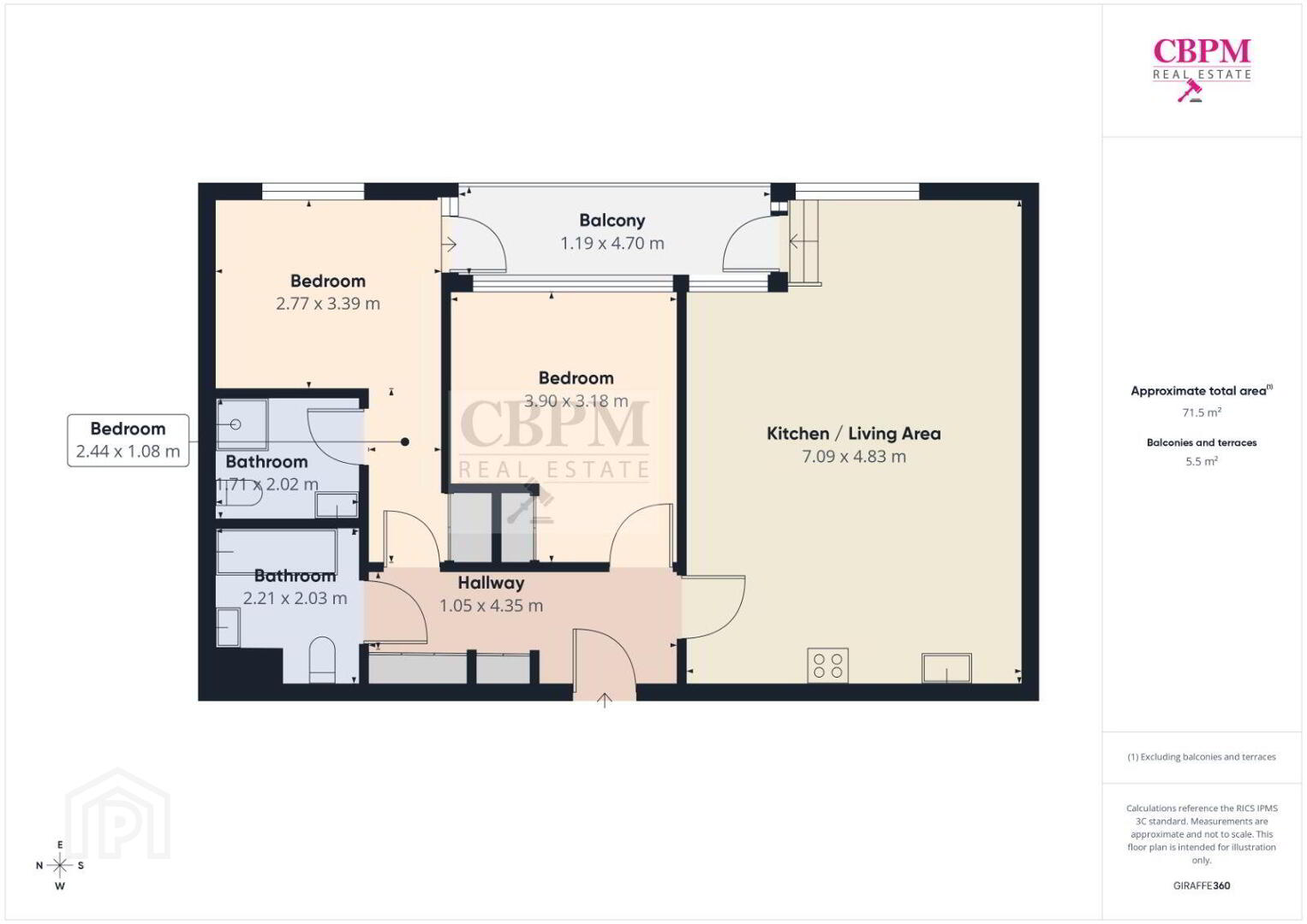 Apartment 19c Parkside 10 of 11