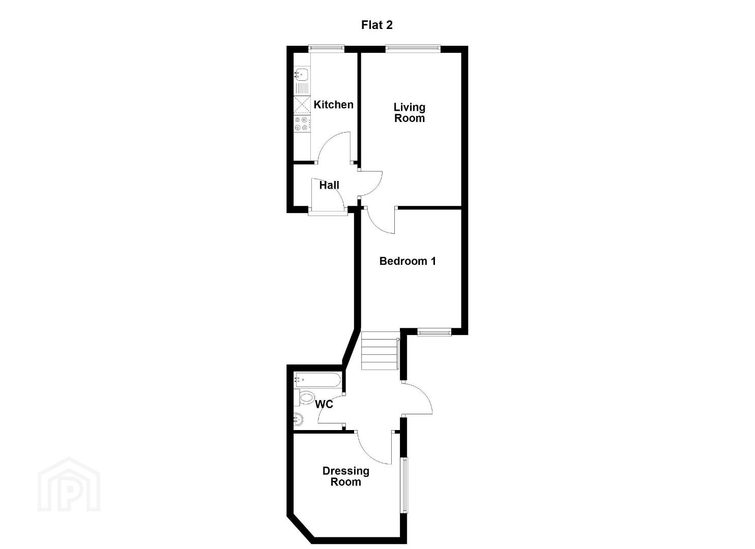 Flat 2, 16 Atlantic Avenue 11 of 11