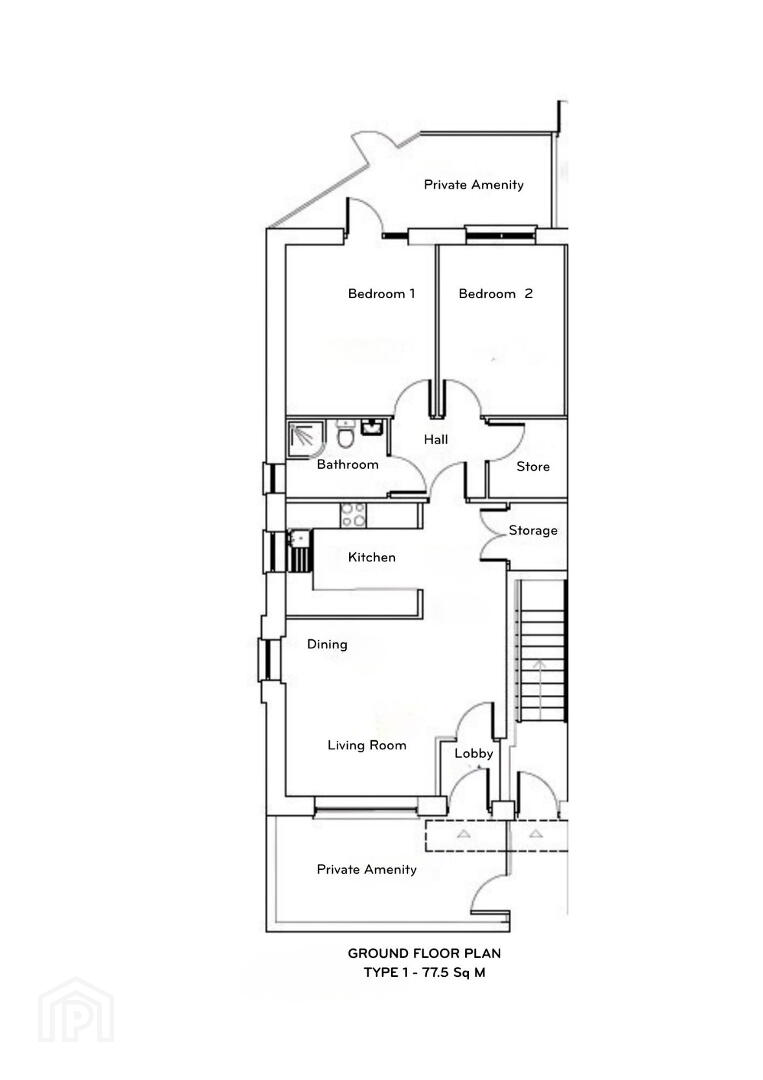 2 Bed Apartments 2 of 3