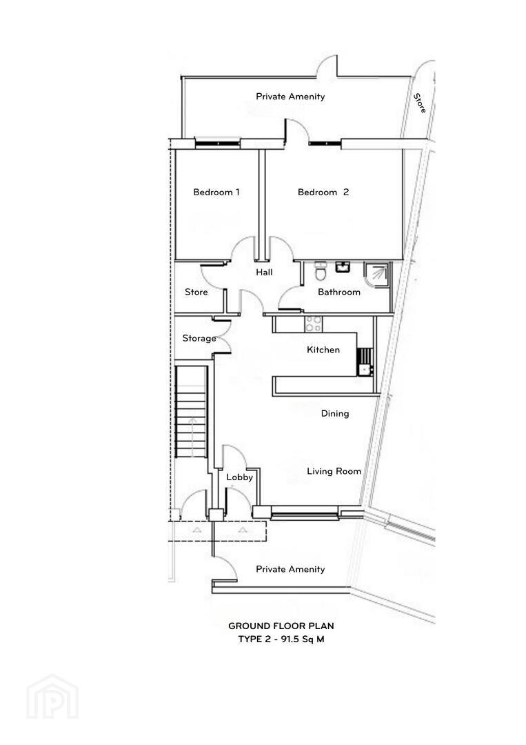 2 Bed Apartments 3 of 3