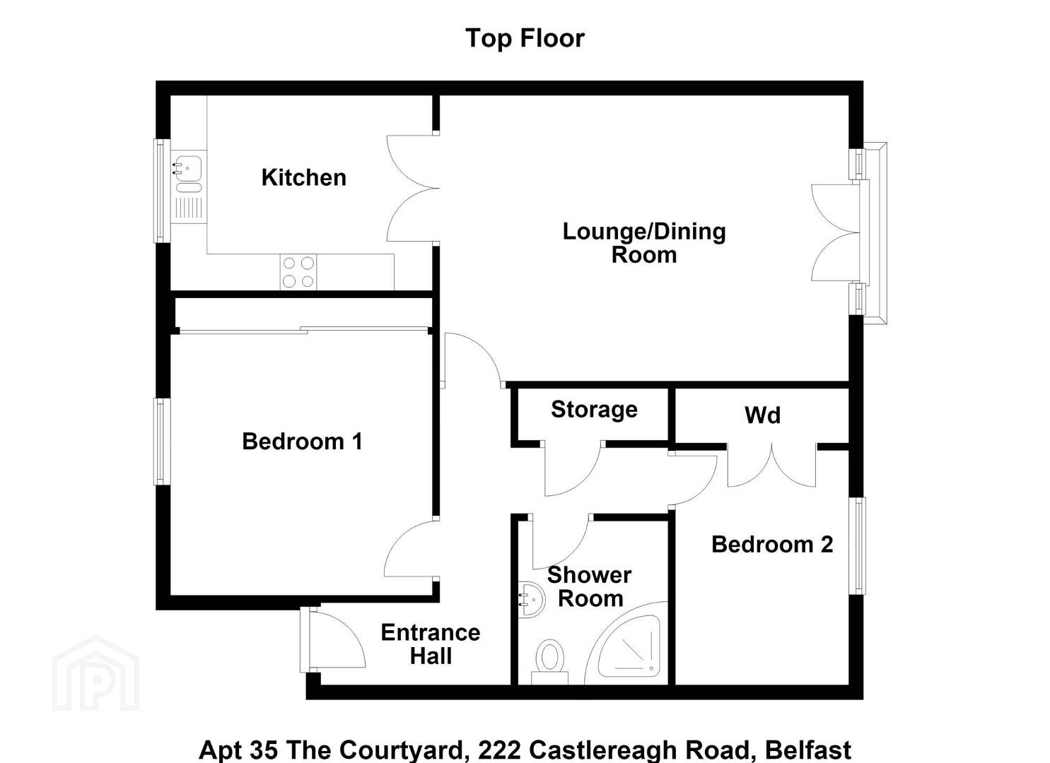 Apt 35 The Courtyard, 222 Castlereagh Road 19 of 19