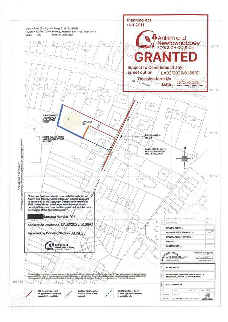 Site Adj. To, 1 Menin Road 1 of 11