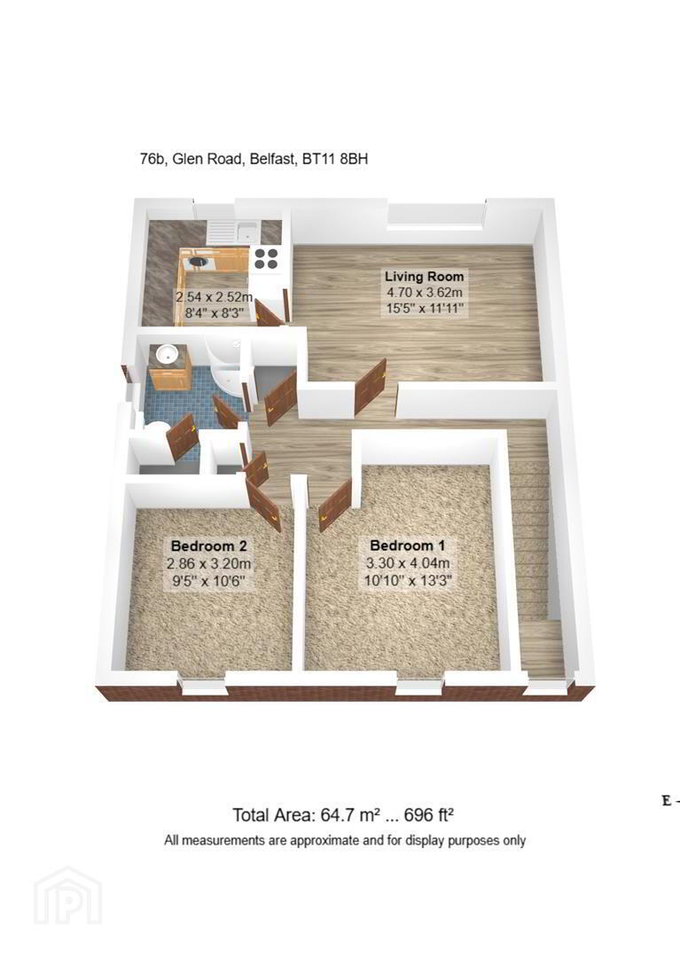 Apt 76b, Glen Road 18 of 19