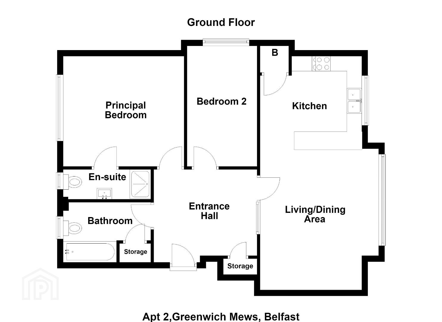 2 Greenwich Mews, 24 Upper Lisburn Road 25 of 25
