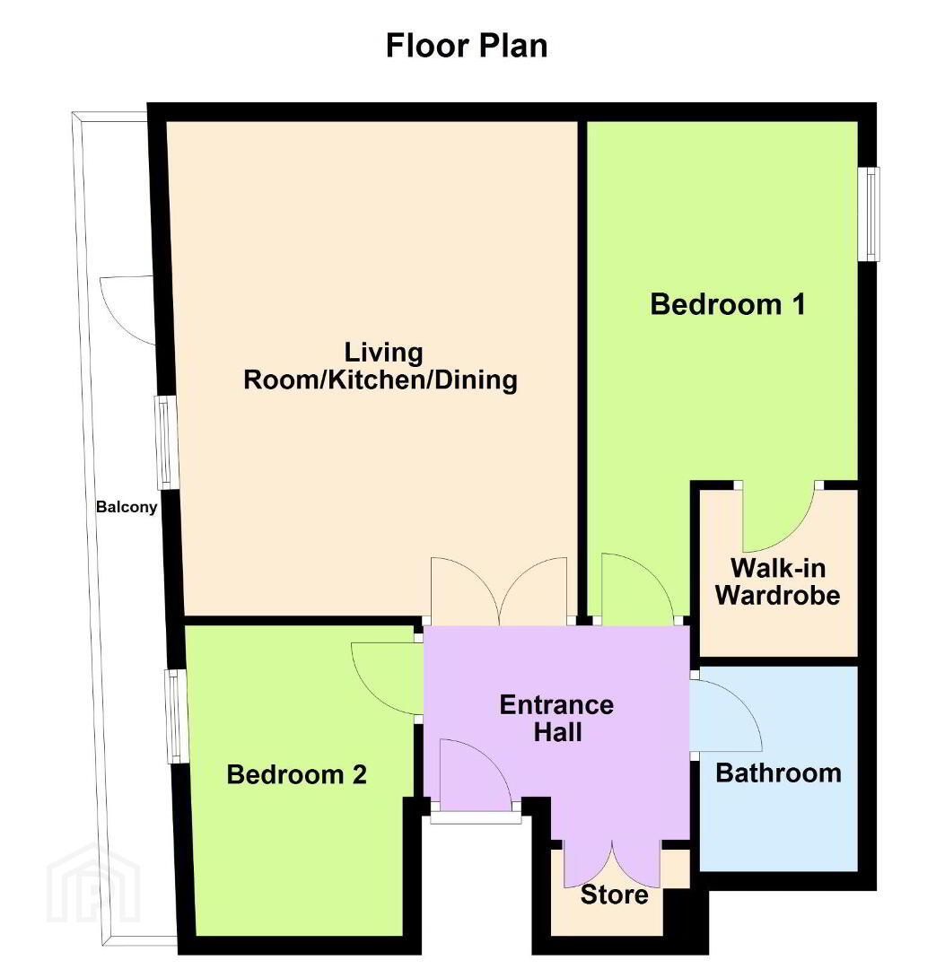 Apartment 4 The Daintree Building Portobello 11 of 12