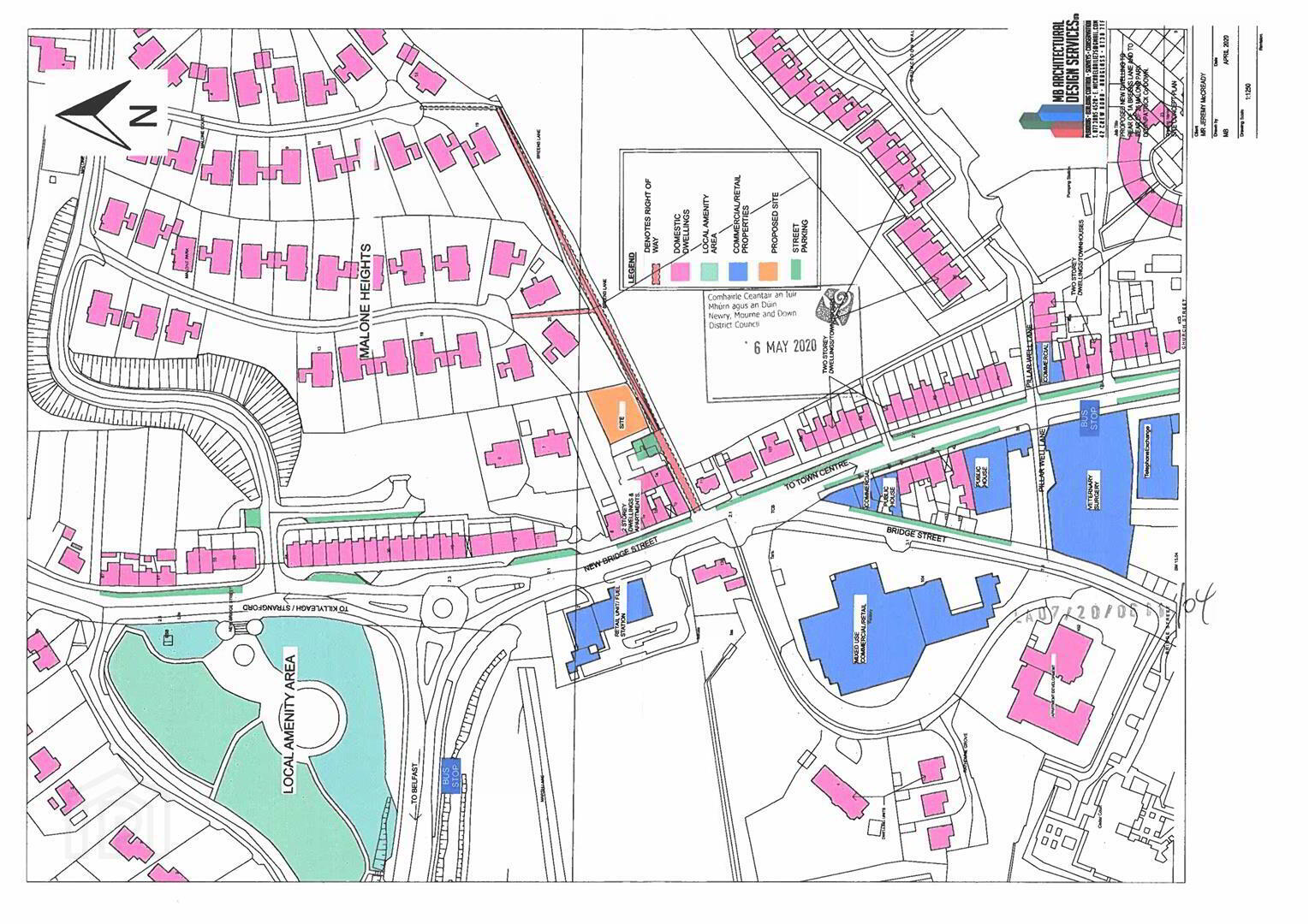 19 Site To The Rear, Breens Lane And Rear Of, 25 Malone Park 2 of 2