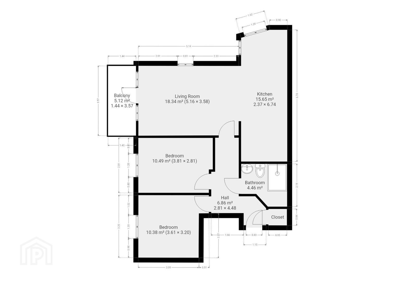 Apartment 98 Allendale Square 25 of 26