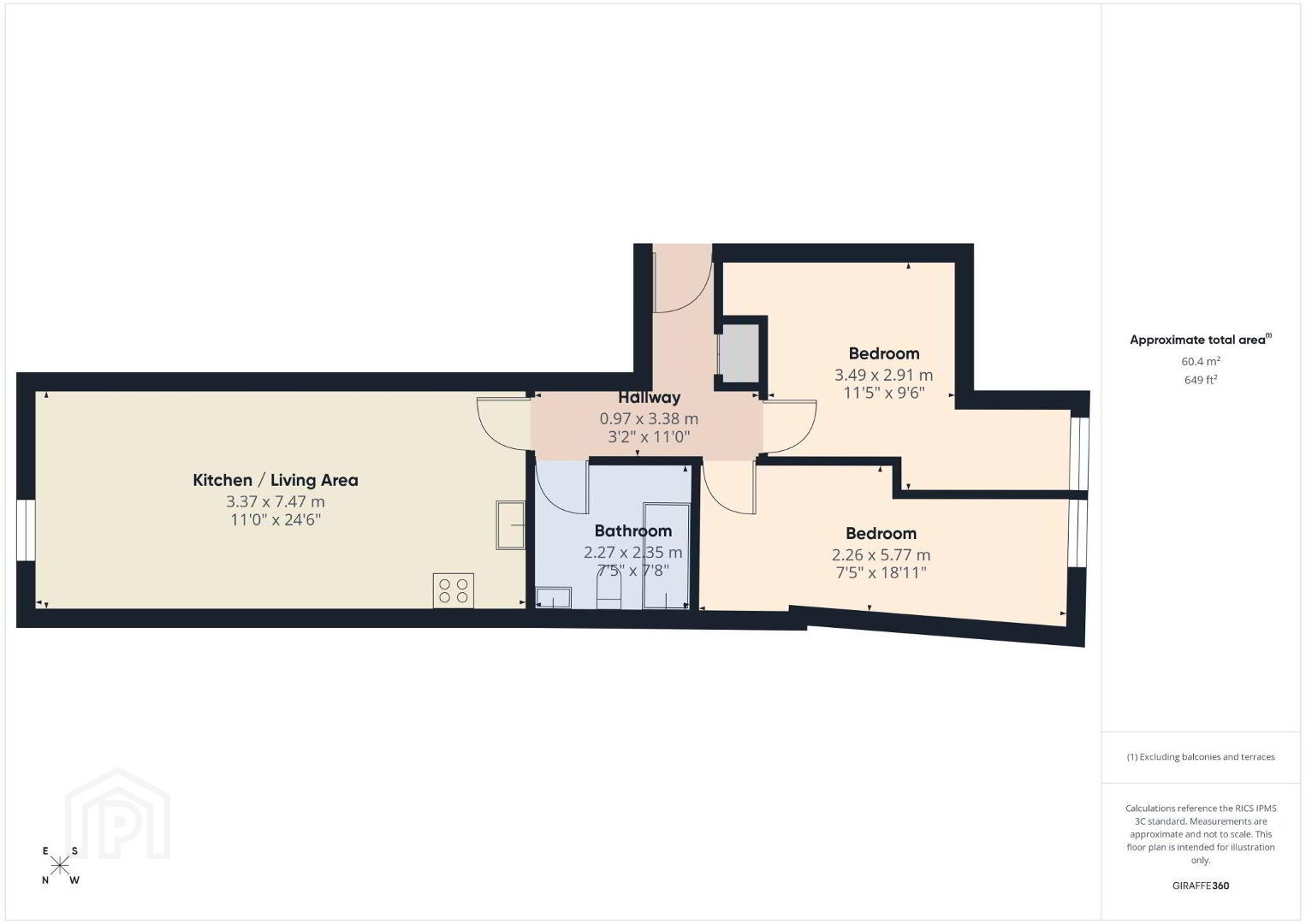 Apt 6 Cretzen House, 49 The Quay 9 of 9
