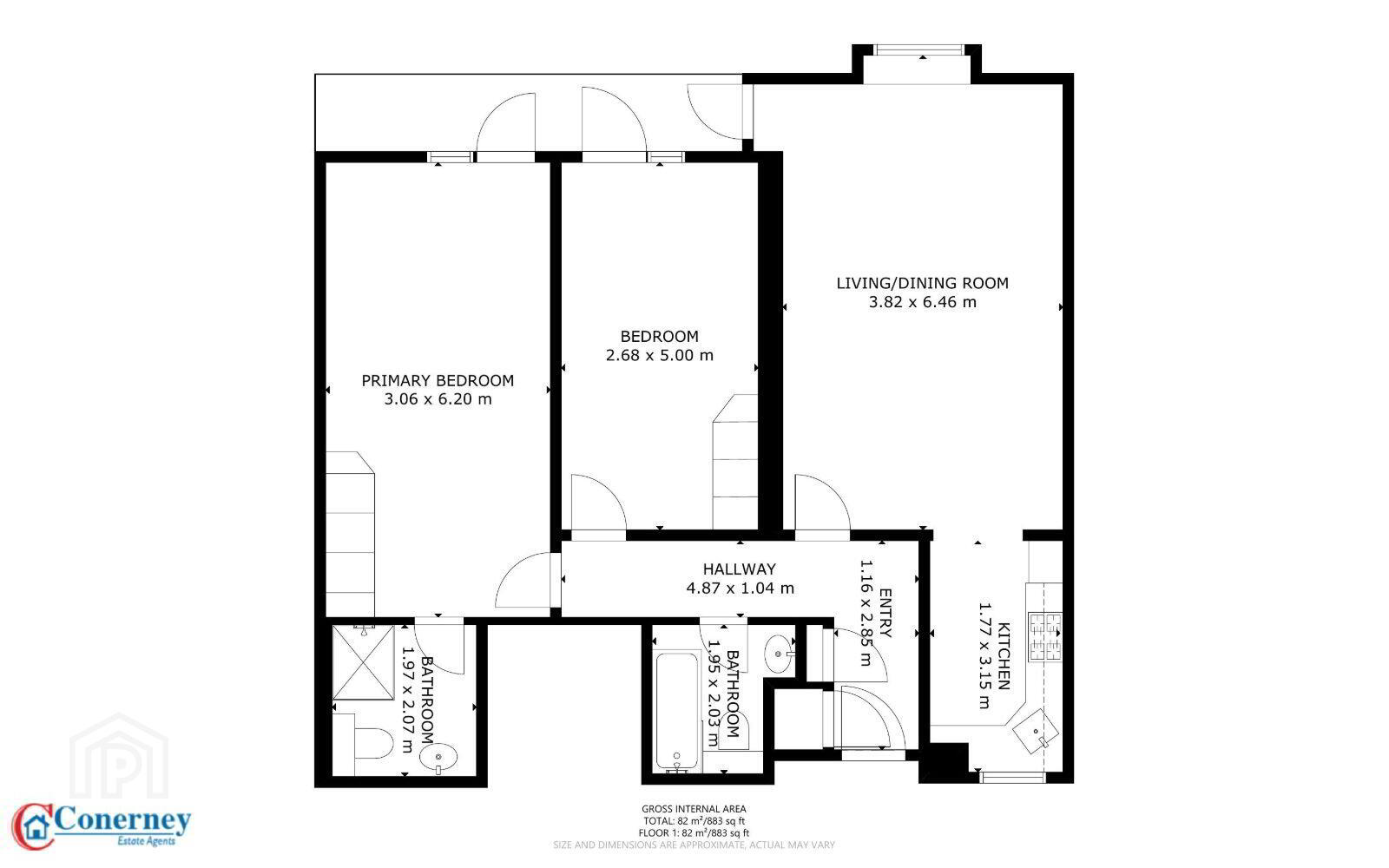 Apartment 2 Kelston Hall 23 of 24