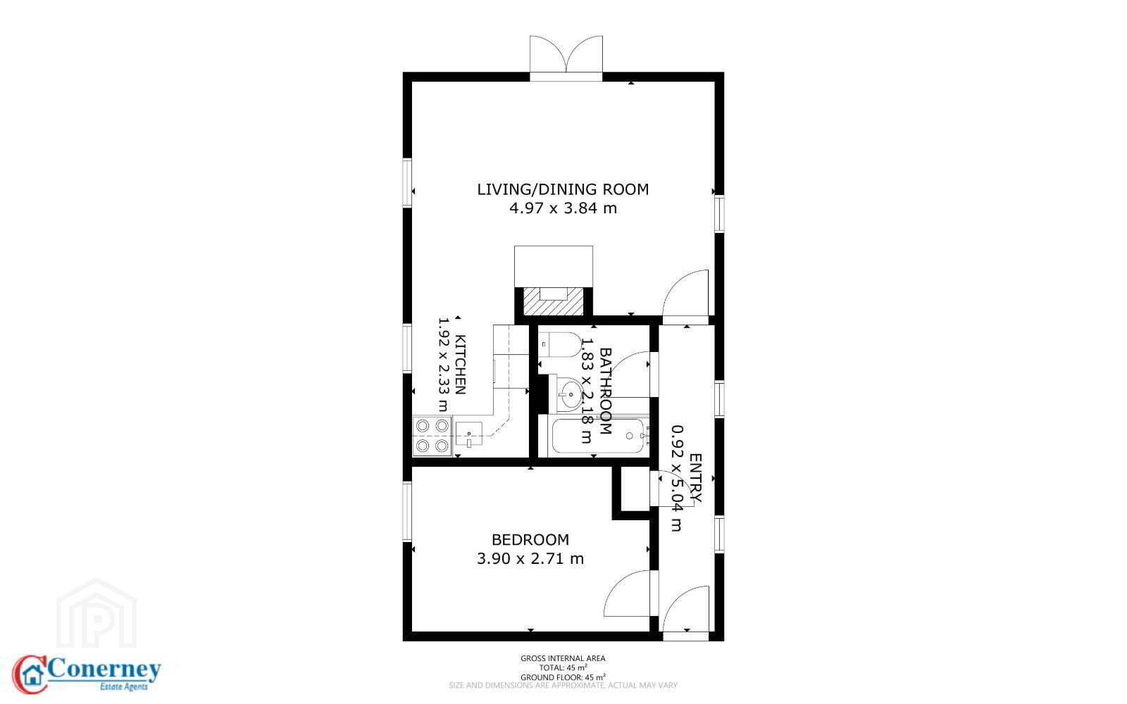 Apartment 5 Old Schoolhouse 14 of 15