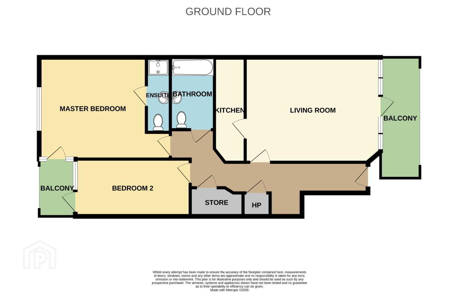 Apartment 120 Block G3 Louisa Park 13 of 13