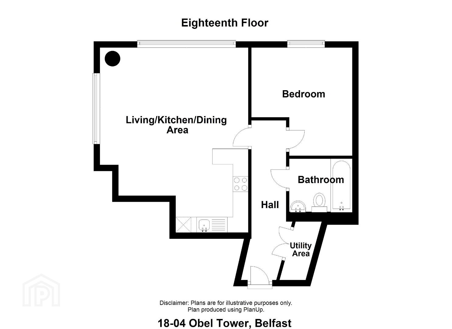 18-04 Obel, 62 Donegall Quay 20 of 20