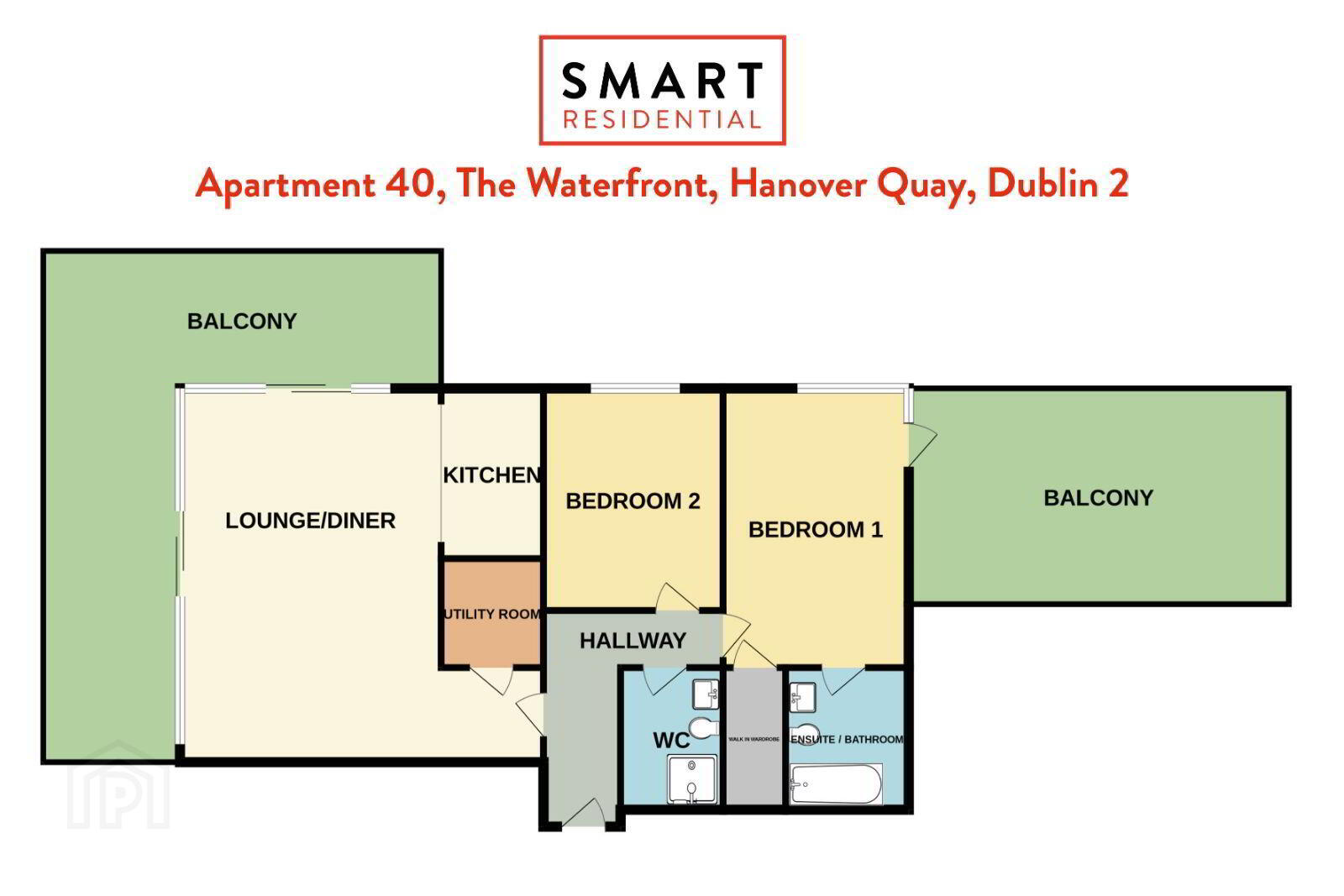 Apartment 40 The Waterfront Hanover Quay 70 of 71