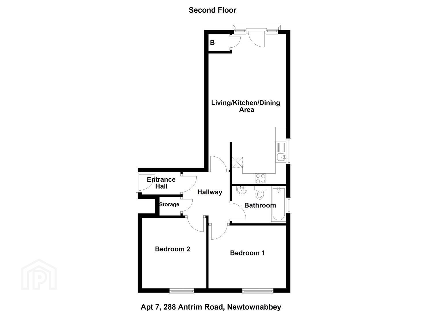 Apartment 7 288 Antrim Road 3 of 14
