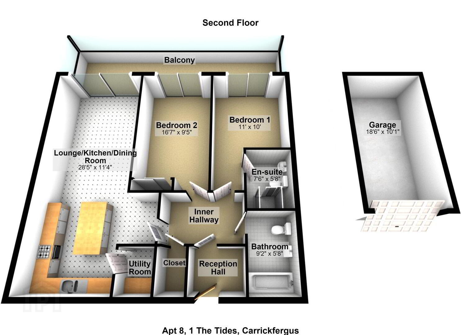 Apt 8, 1 The Tides 27 of 27