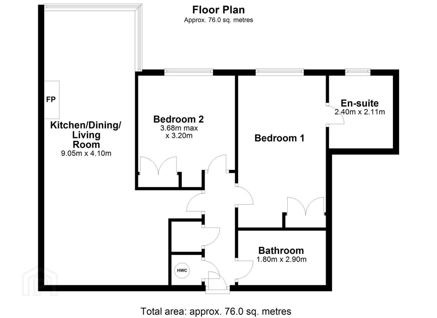 Apartment 12 Blacklion Manor 10 of 10