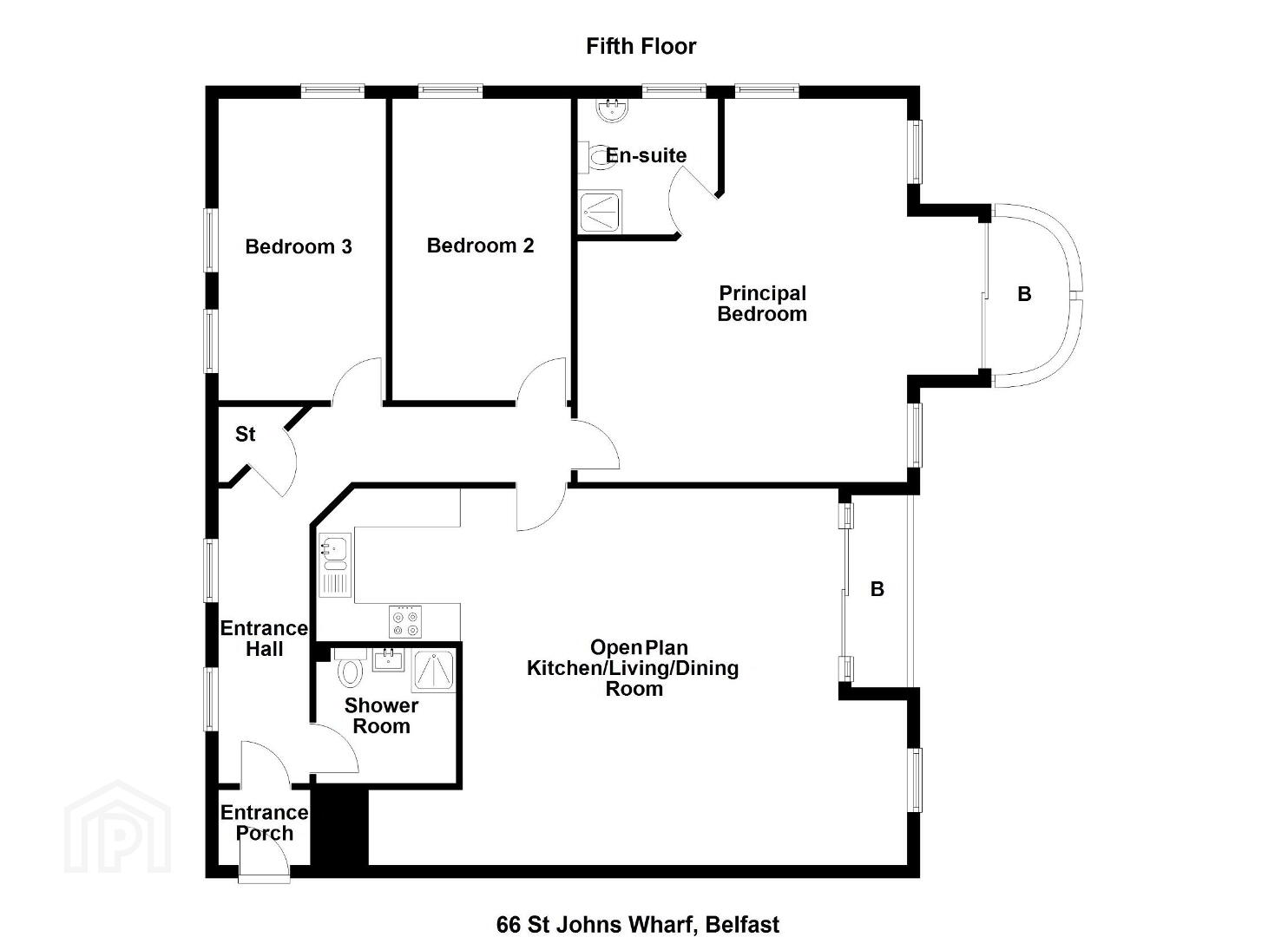 66 St Johns Wharf, 1-3 Laganbank Road 26 of 26