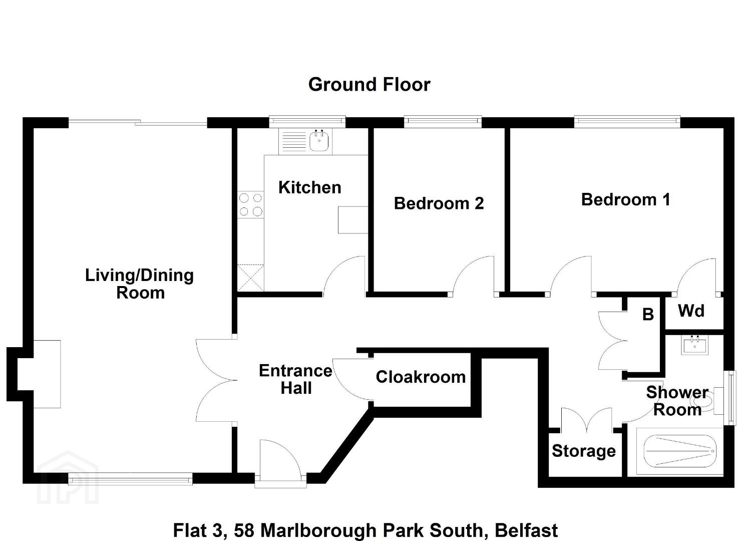 Apt 3, 58 Marlborough Park South 18 of 18