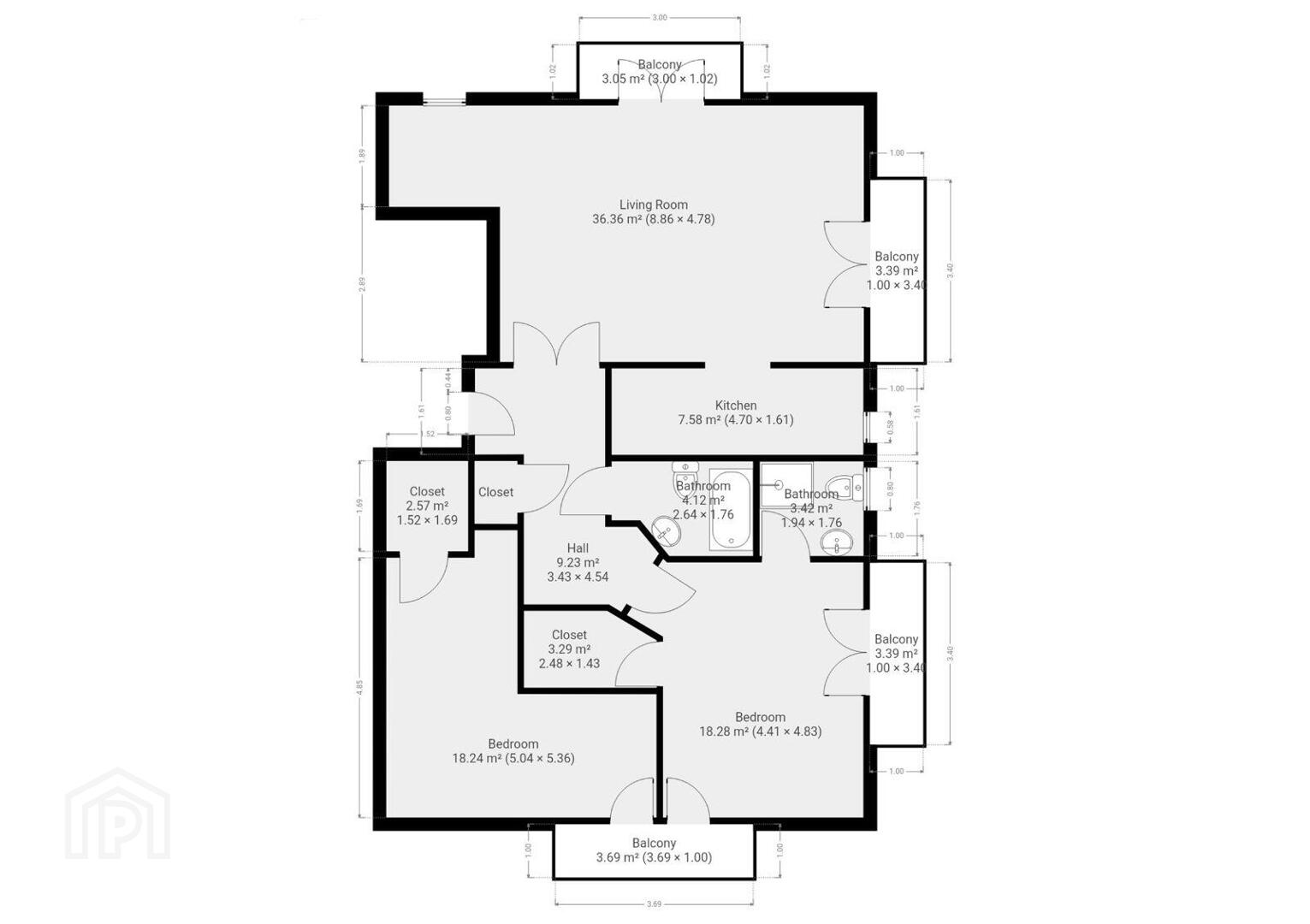 Apartment 148 Allendale Square 41 of 42
