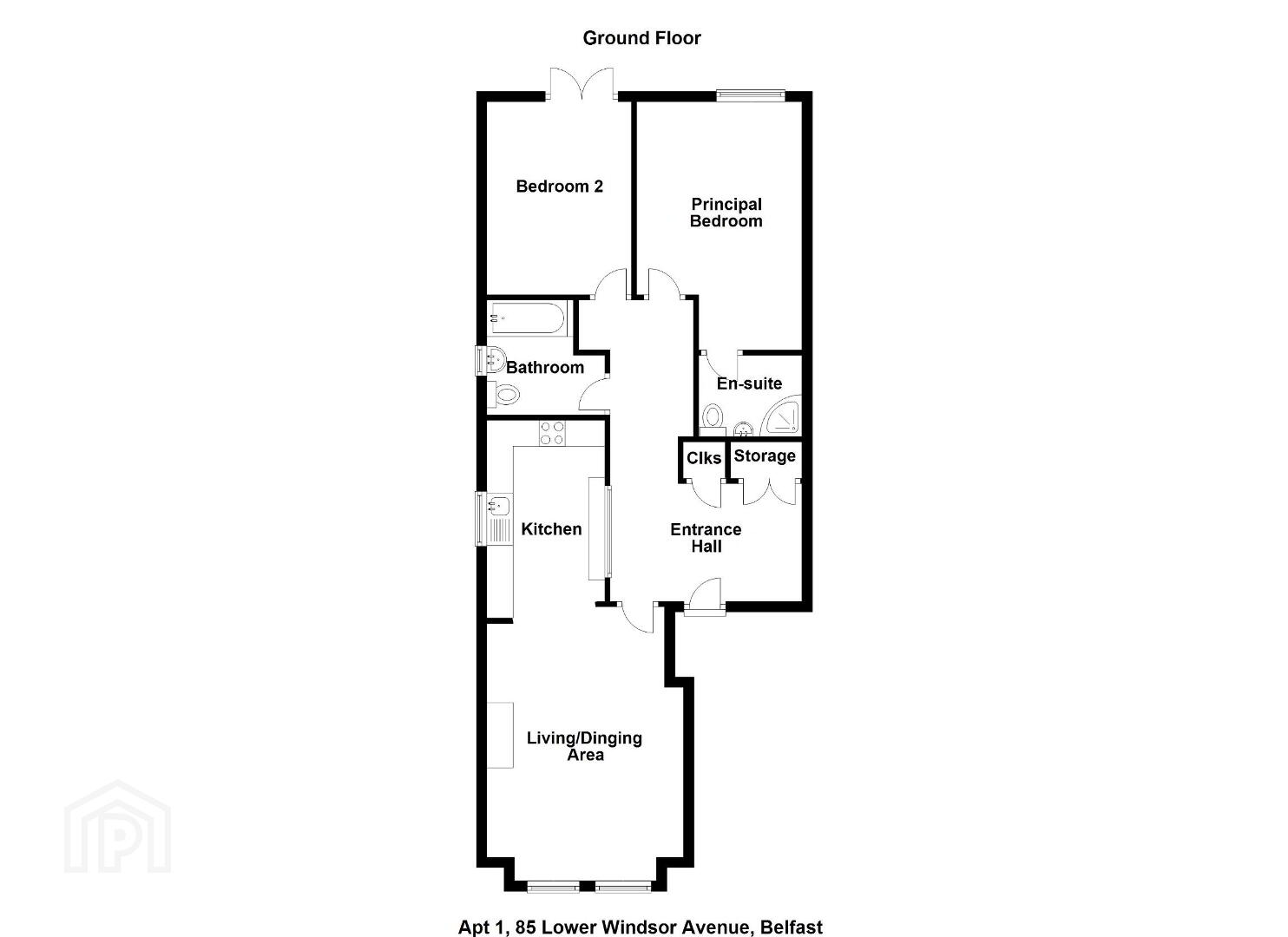 Apt 1 Coach House, 85 Lower Windsor Avenue 23 of 23