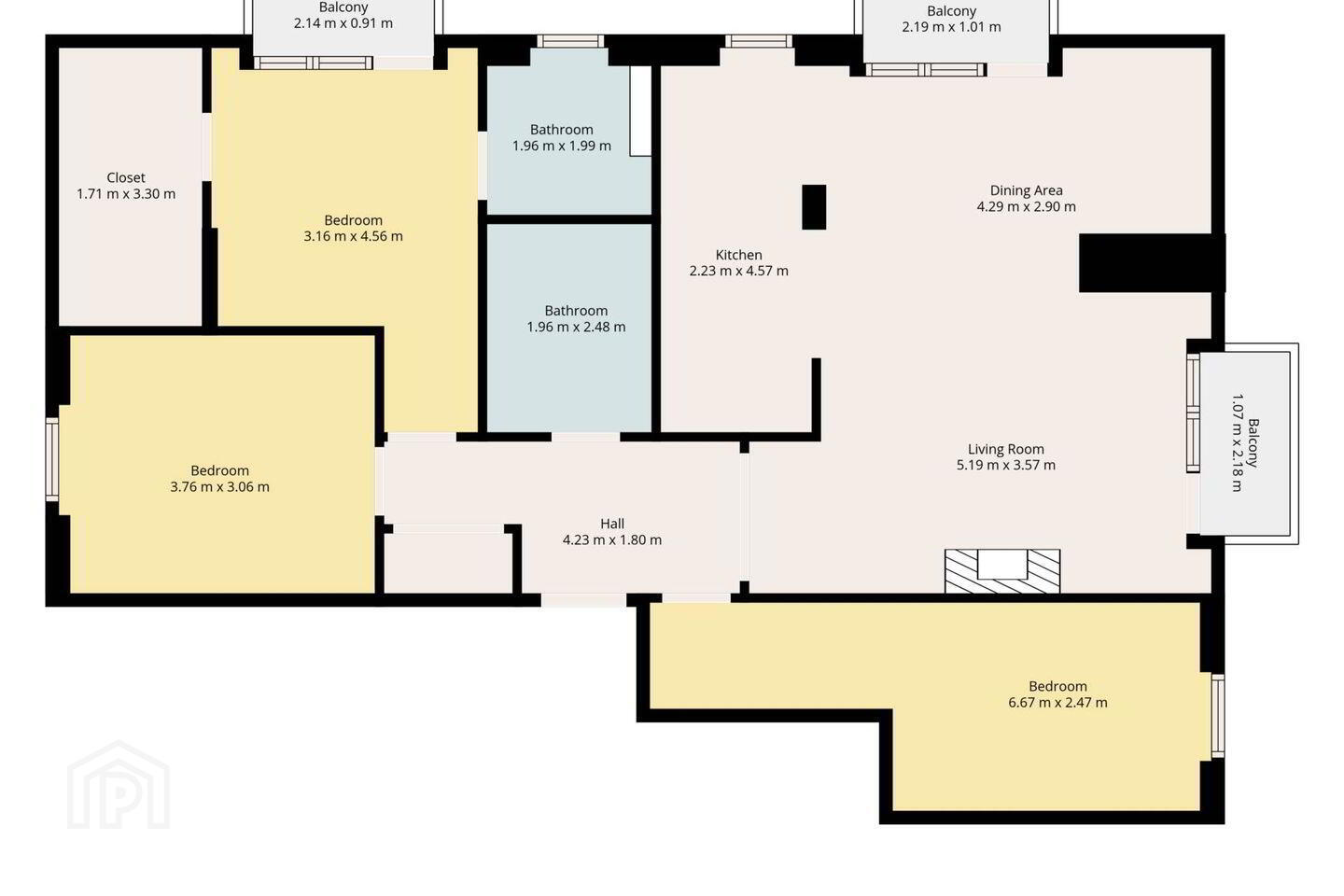 Apartment 14 Penthouse - The Anchorage 23 of 23