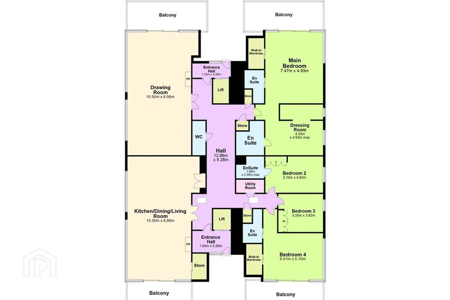 Penthouse, 70/80 Shrewsbury Square 38 of 39