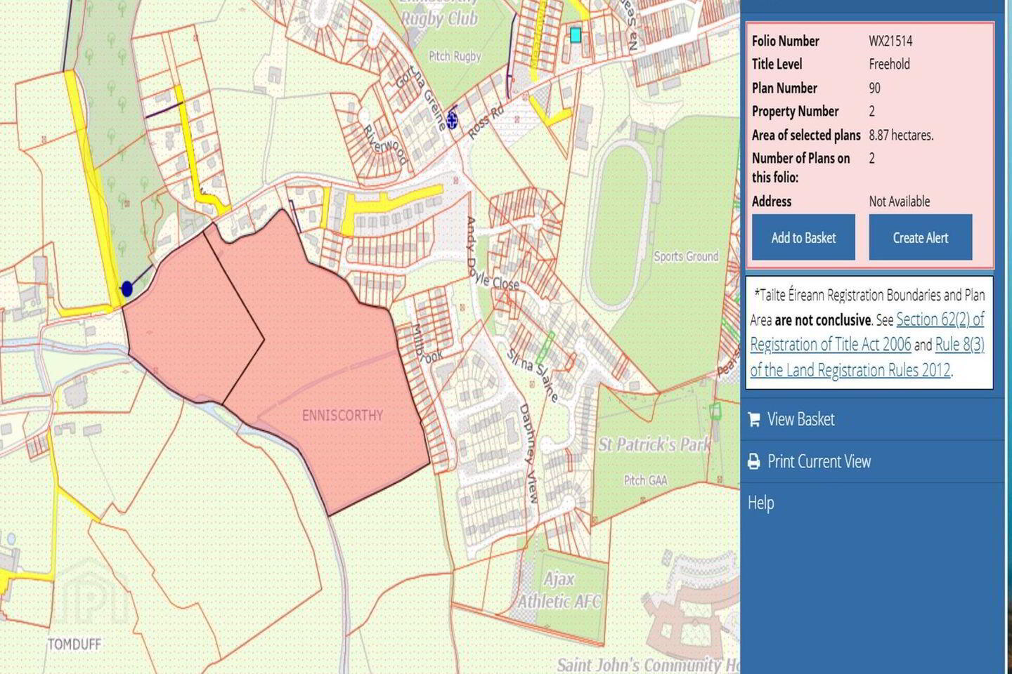 C. 8.7 Hectares / 21 6 of 6