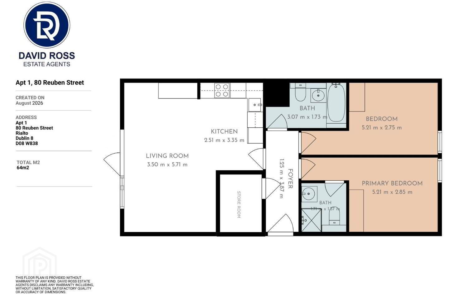 Apartment 1 80 Reuben Street 16 of 17
