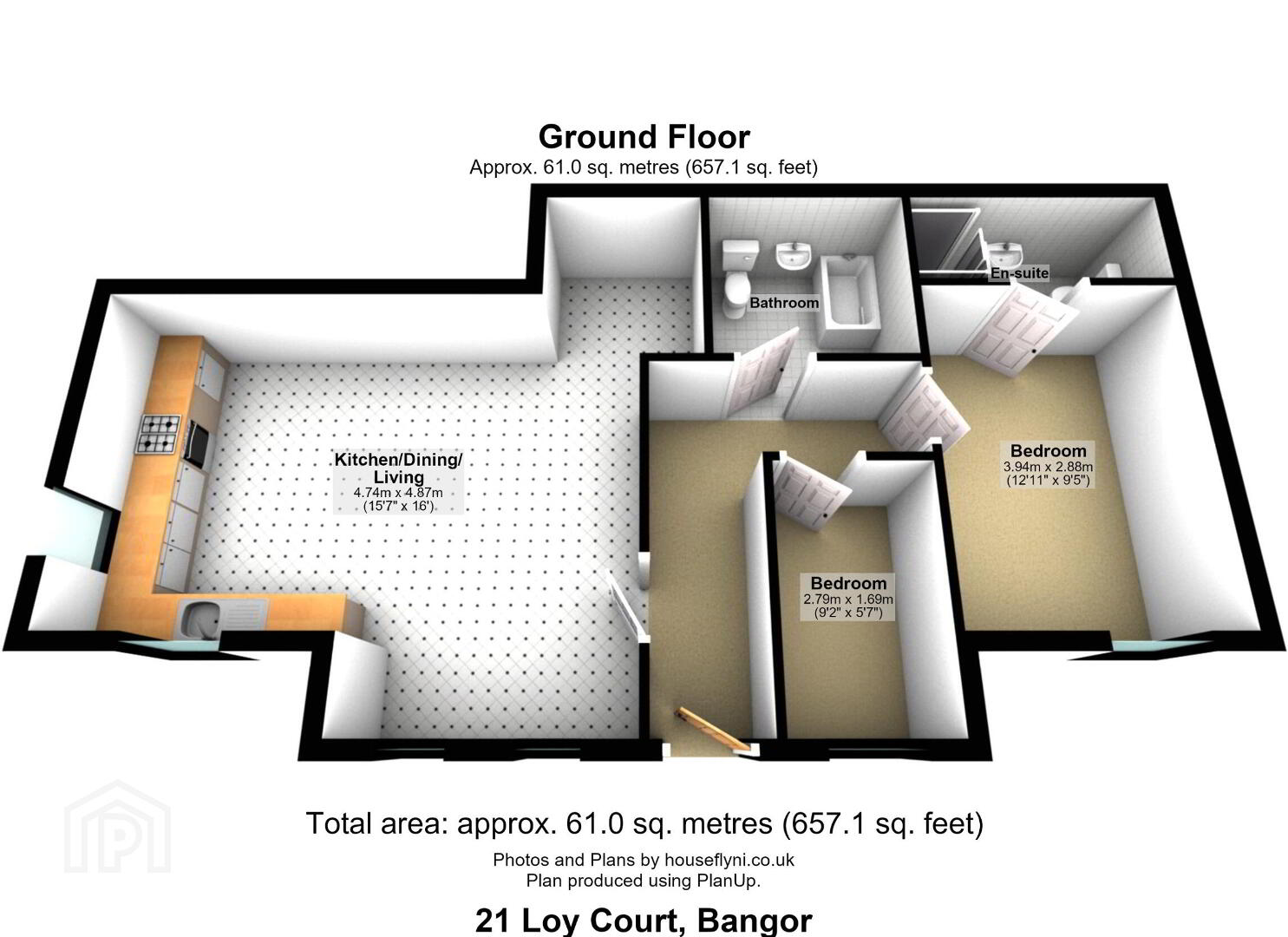Flat 21 Loy Court, 265 Old Belfast Road 24 of 24
