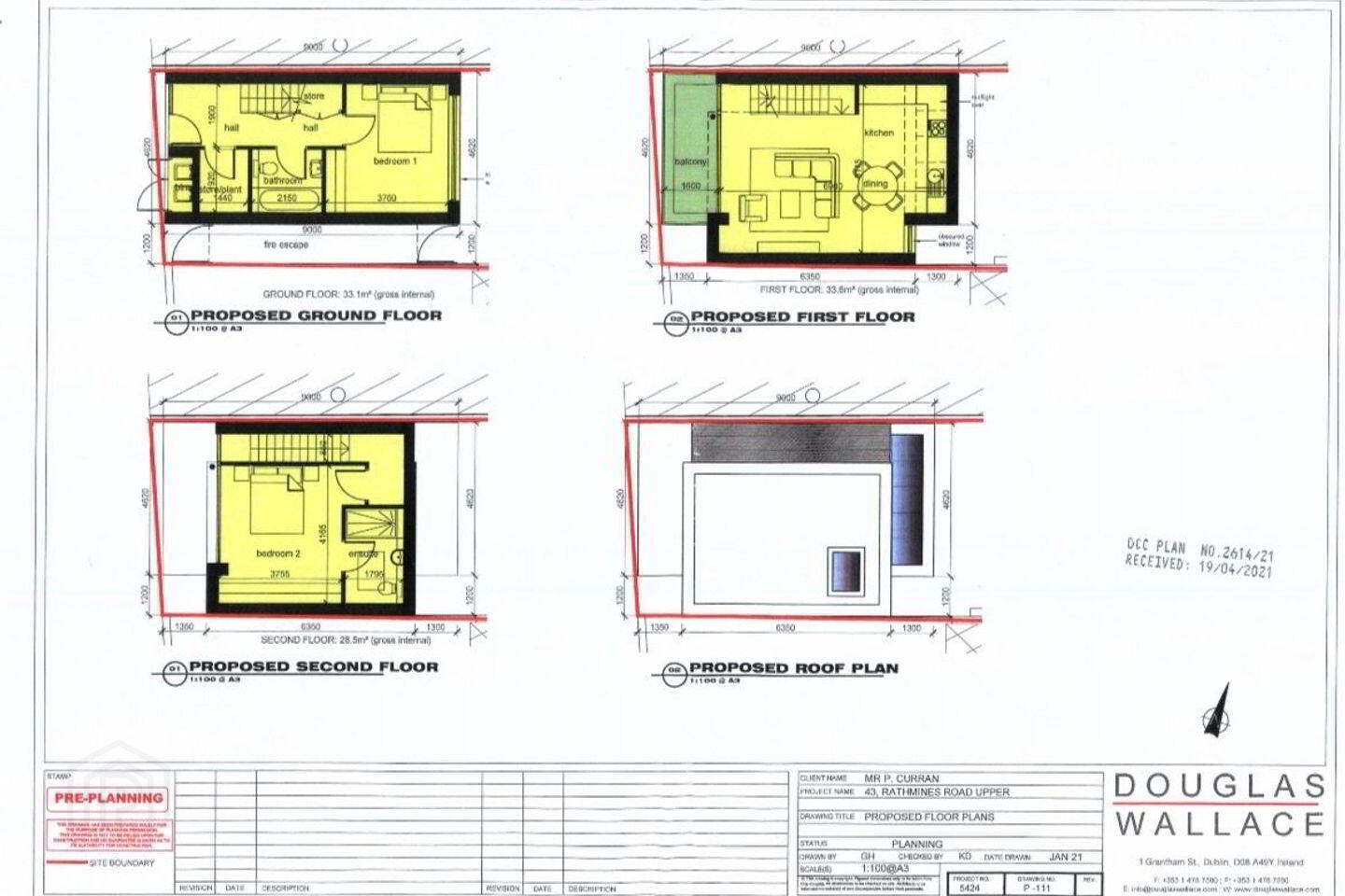 Rear Of, 43 Rathmines Road Upper 5 of 5