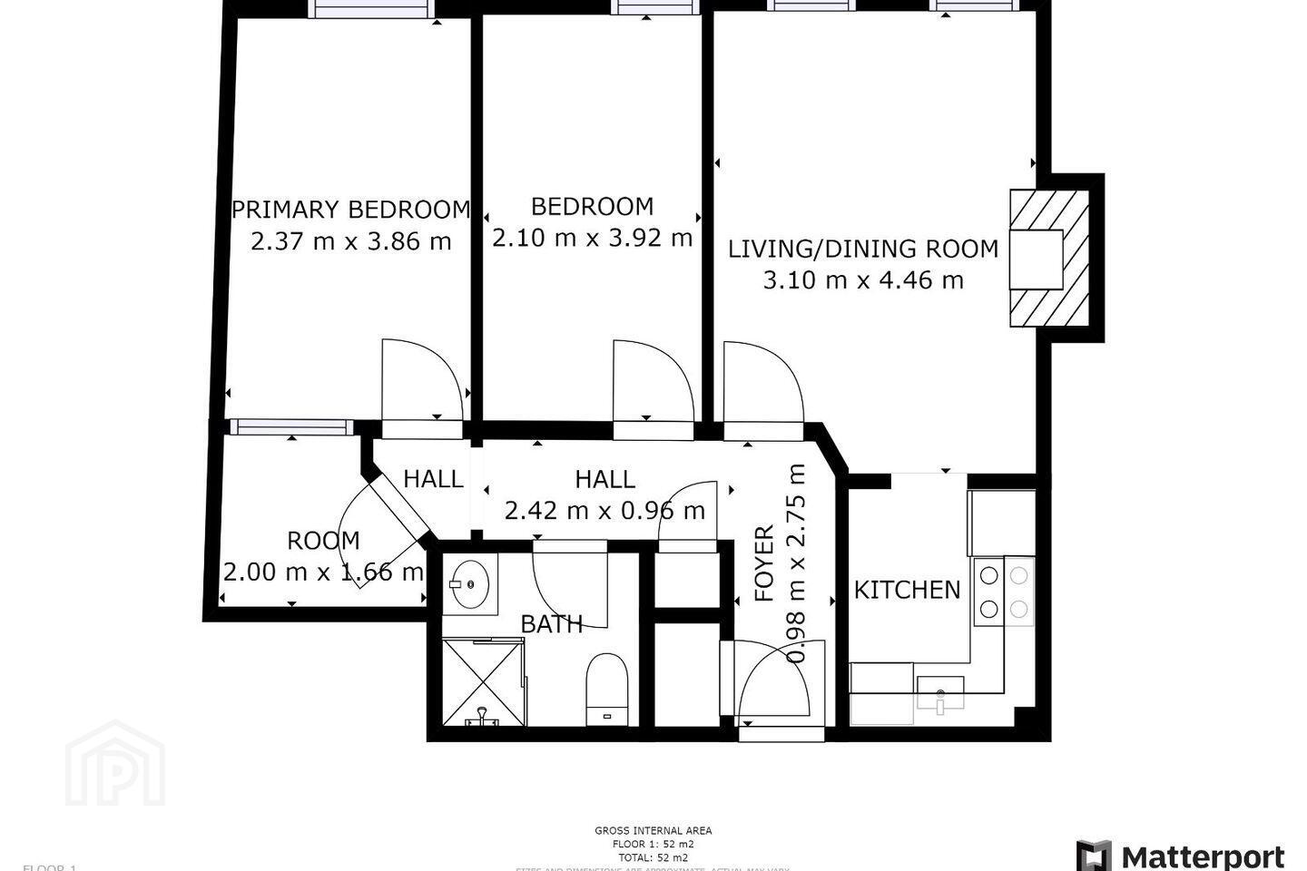 Apartment 83 Newmarket Square 18 of 18