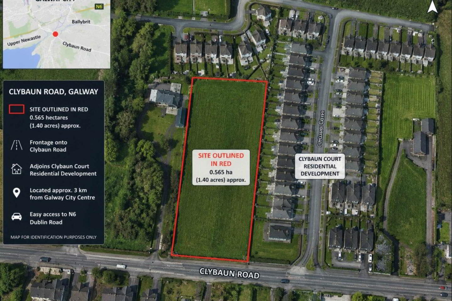 Land At, Clybaun Road 2 of 3