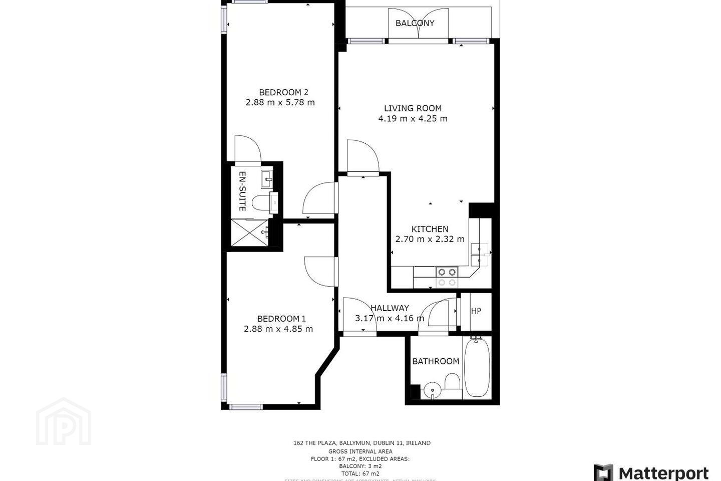 Apartment 162 The Plaza Ballymun 11 of 11