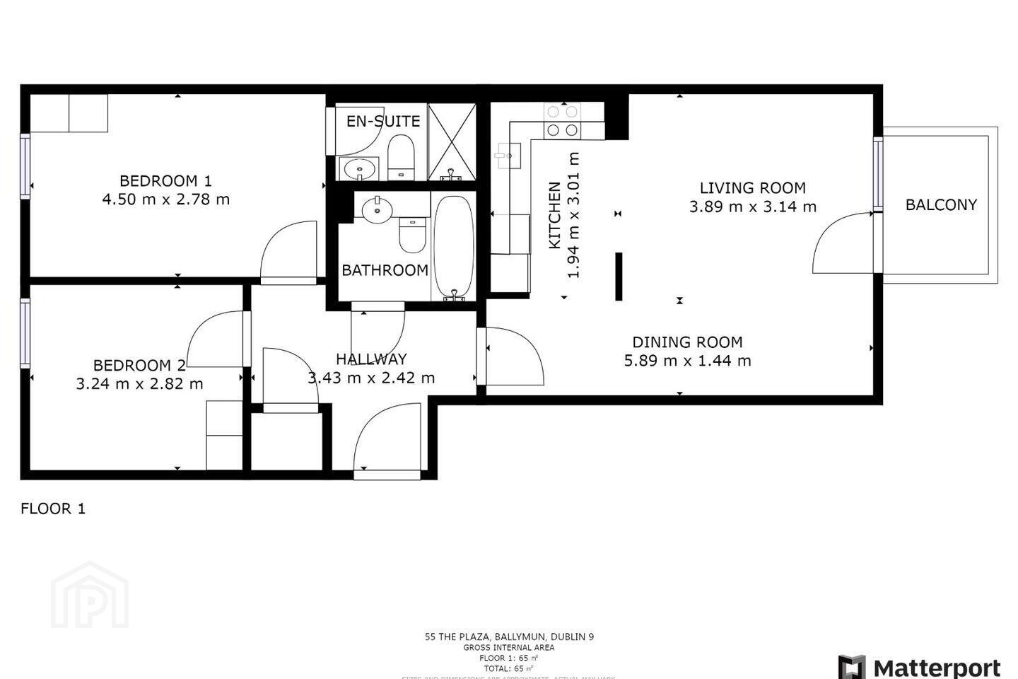 Apartment 55 The Plaza Ballymun 13 of 13