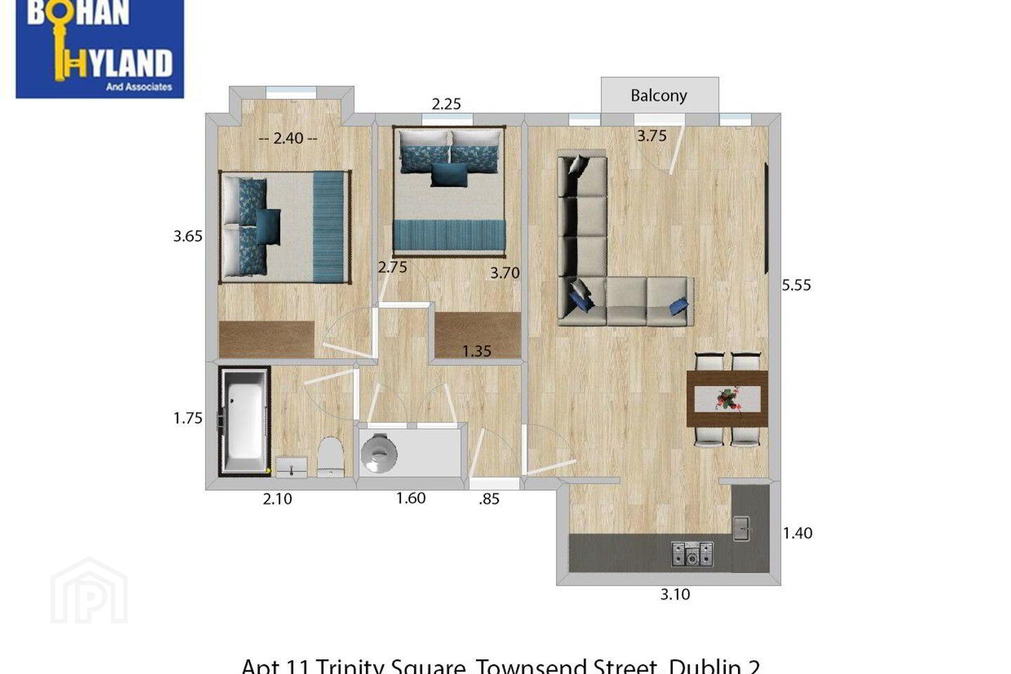 Apartment 11 Trinity Square 17 of 18