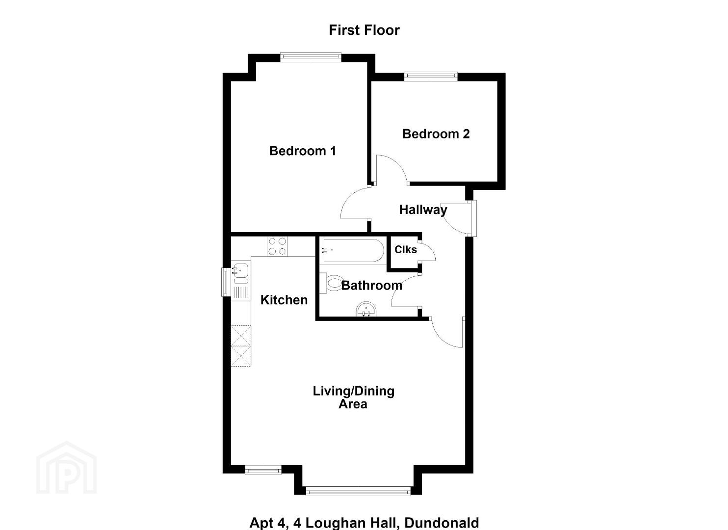 Apartment 4 4 Loughan Hall 15 of 15