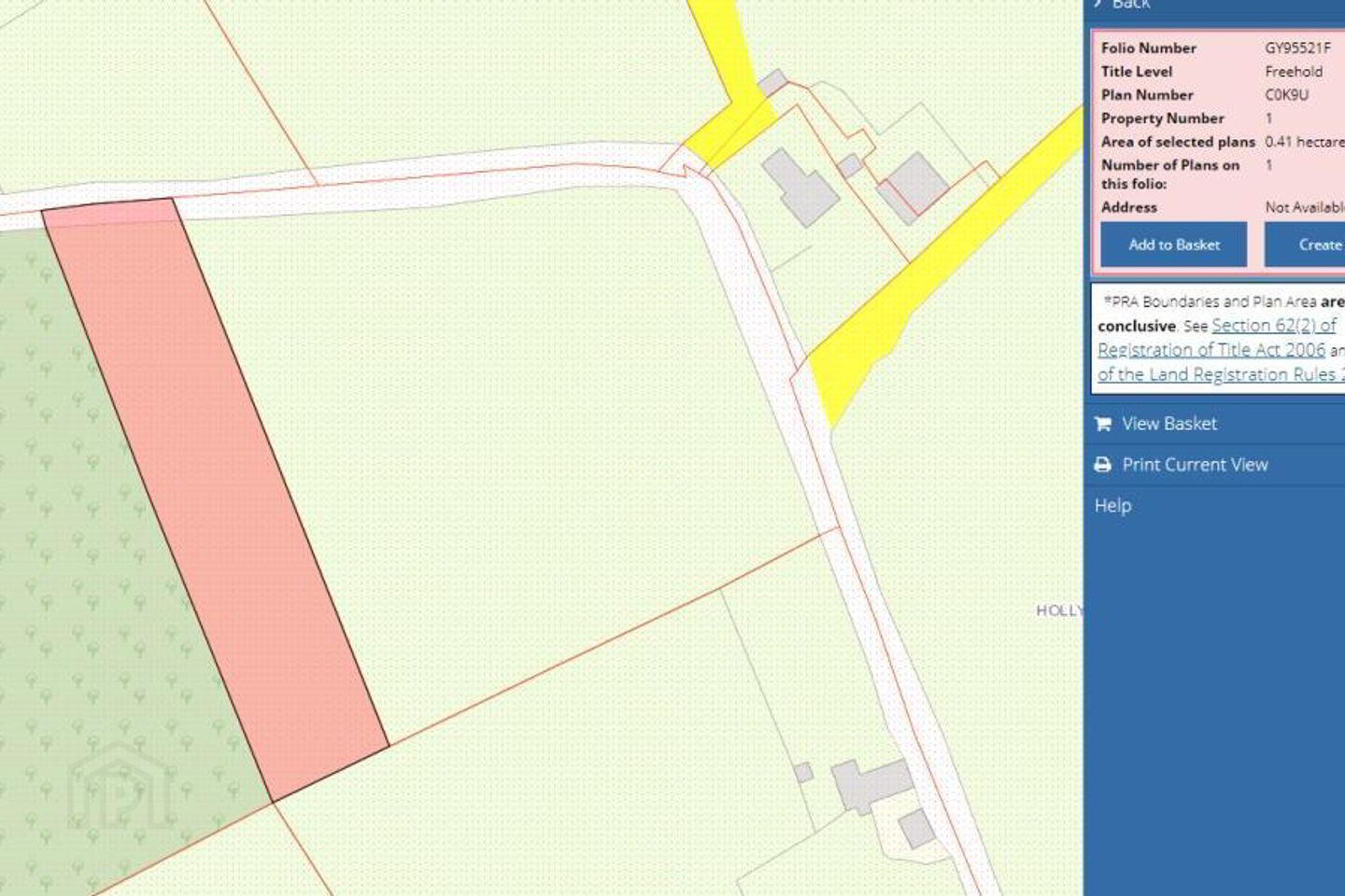 1.1 Acre Site Holymount 5 of 6