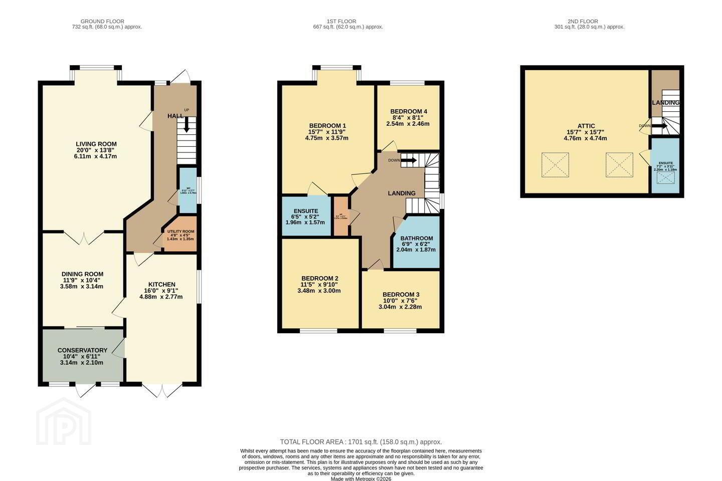 23 Haydens Park Avenue (Plus Attic Conversion) 33 of 34