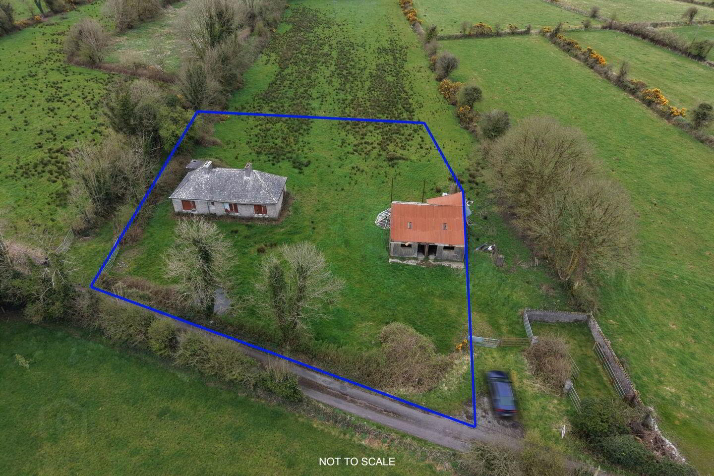 Derelict Residence On, C. 0.90 Acres 6 of 7