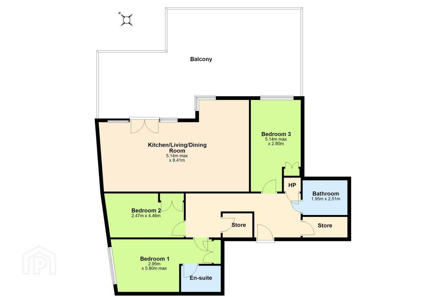 Apartment 3 Greygates Hall 12 of 13