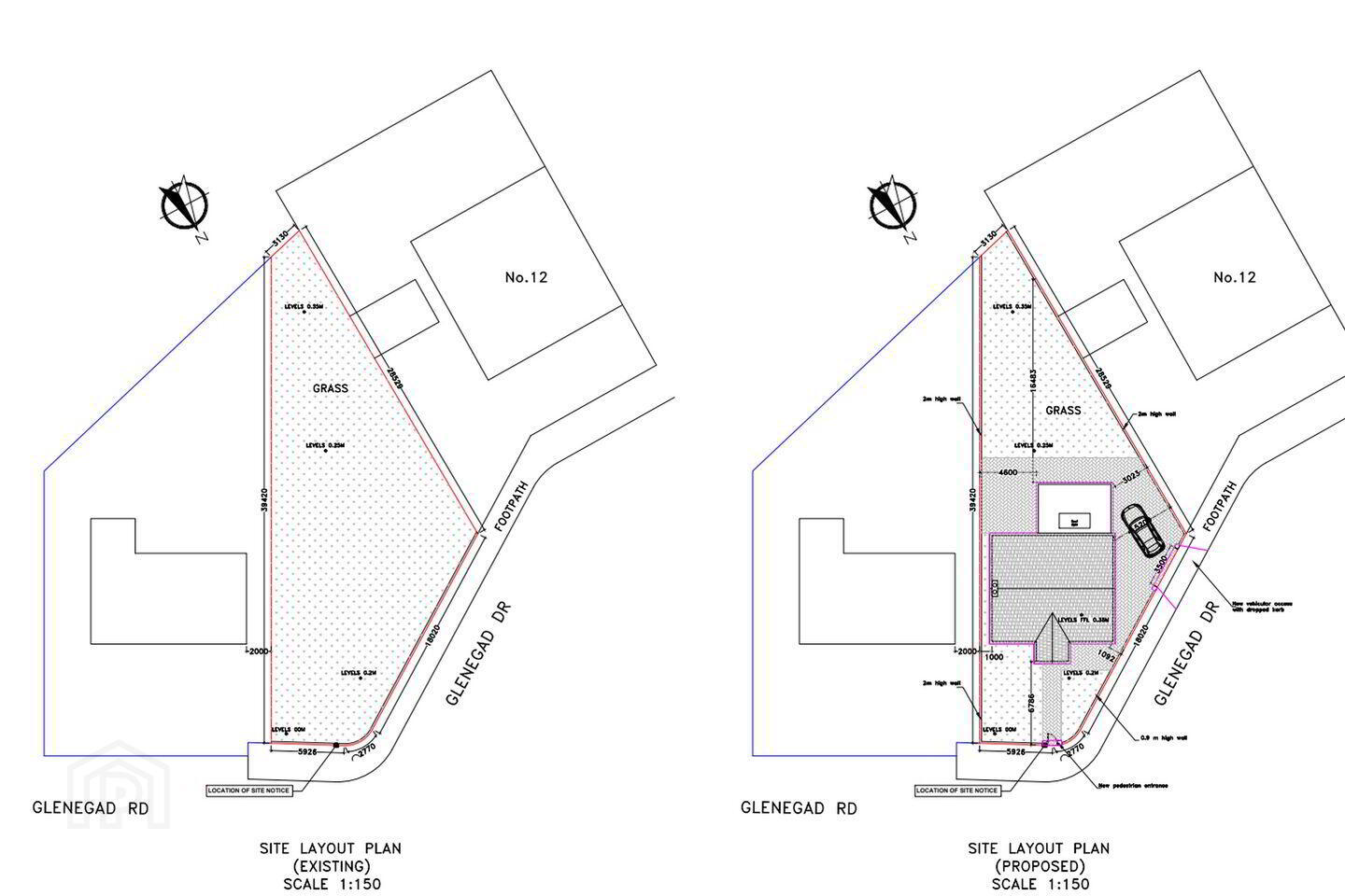 Residential Site At Glenegad Road 4 of 5
