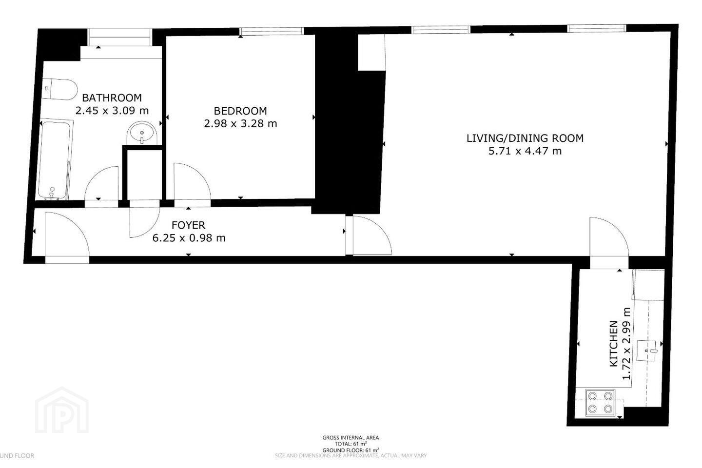 Apartment 11 50-52 Dame Street 32 of 33