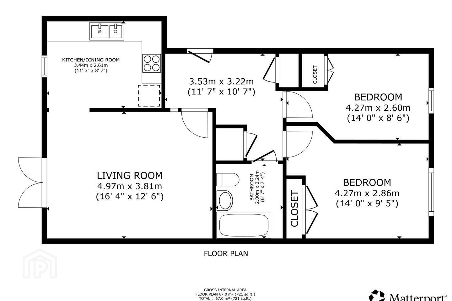 Apartment 113 Block F Cedar Square 13 of 14