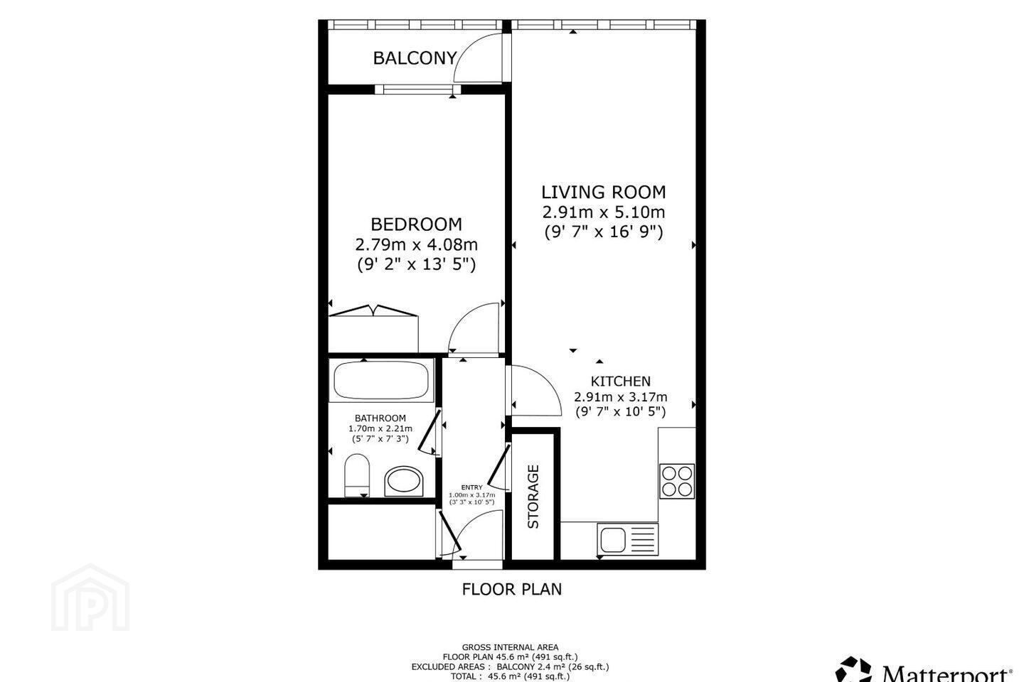 Apartment 32 Block A Cameron Court 11 of 12