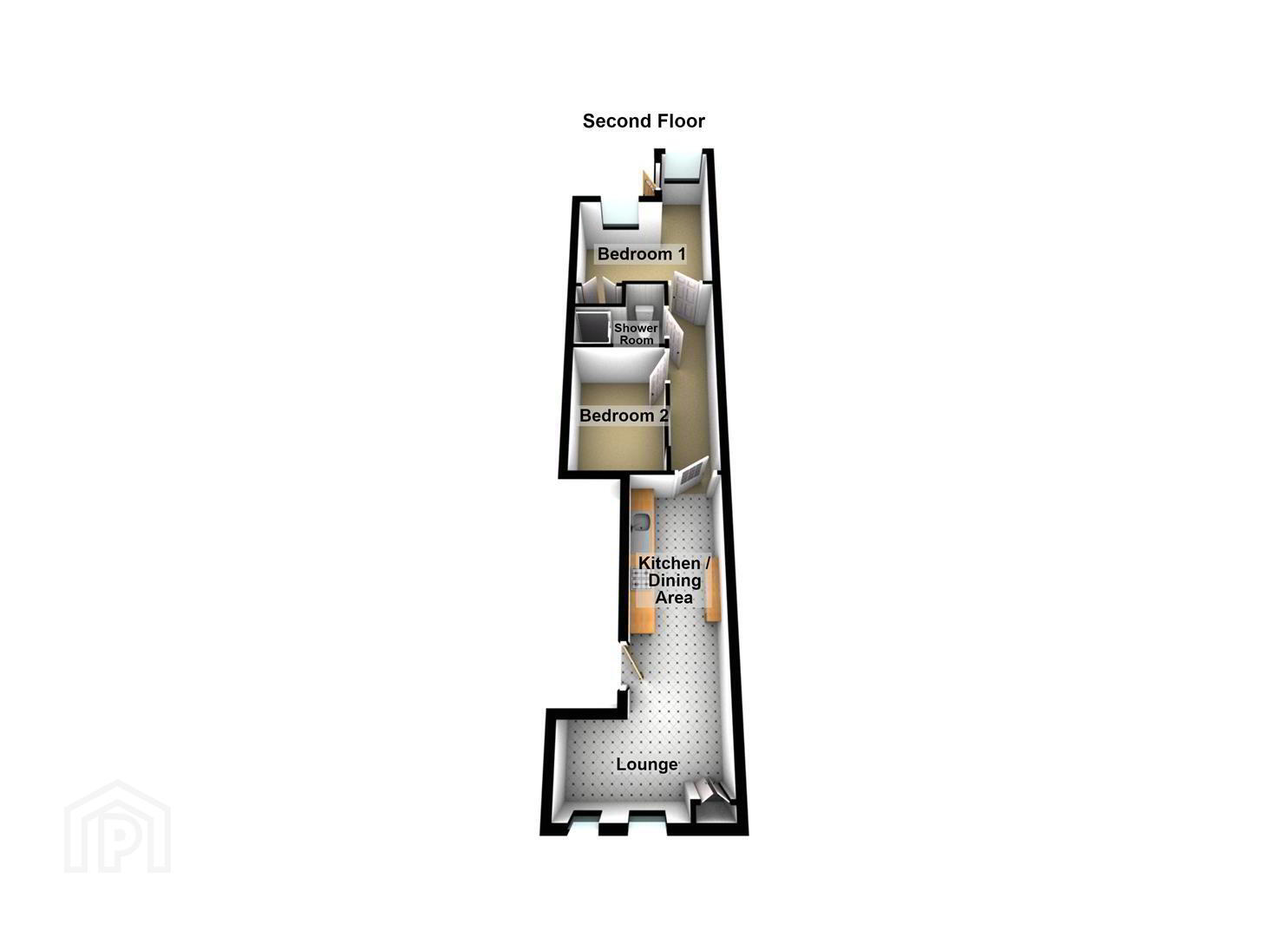 Apt 6 Nova Studios, 167 University Street 14 of 14