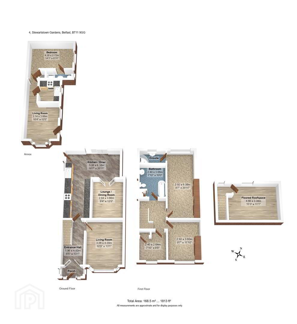 Extended Home & Apartment / Annex, 4 Stewartstown Gardens 38 of 39