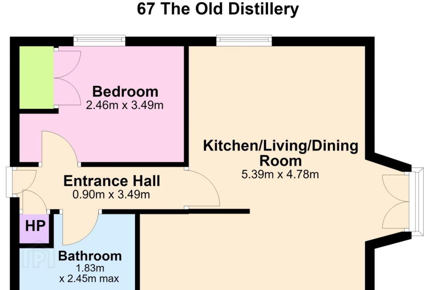 Apartment 67 The Old Distillery Anne Street North 12 of 12