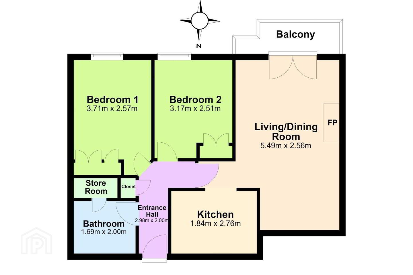 Apartment 139 The Northumberlands Love Lane East 11 of 12