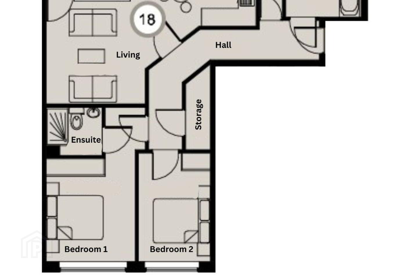Apartment 18 Aubrey Court 12 of 12