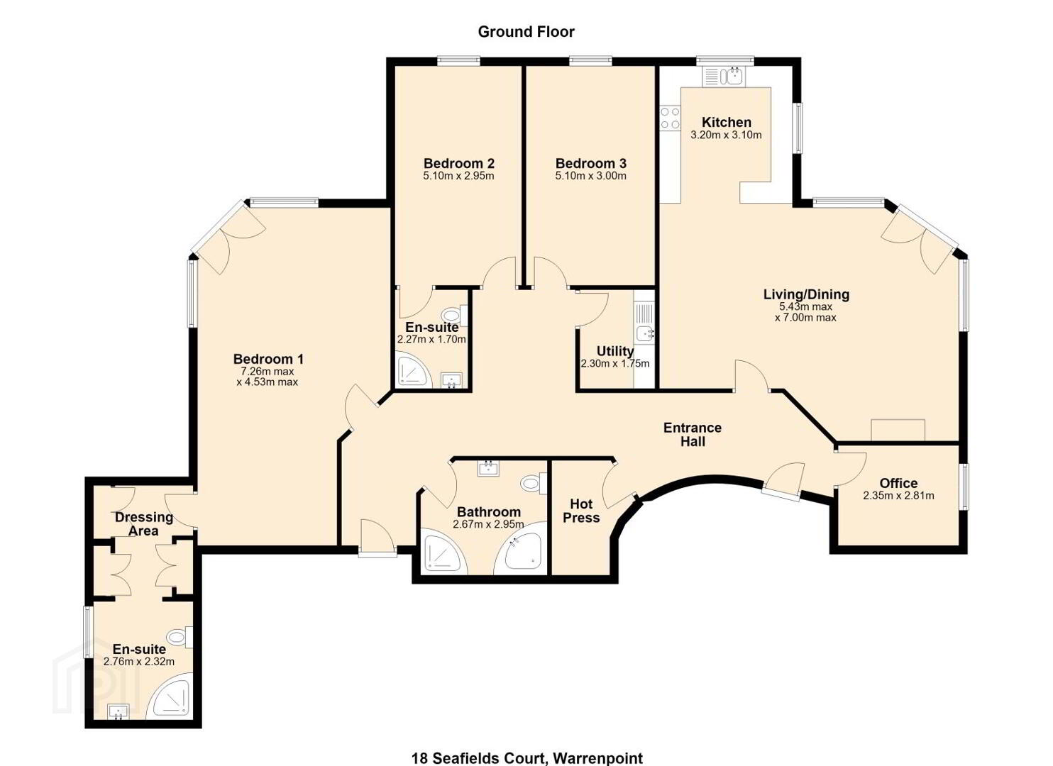 The Penthouse, 18 Seafields Court 39 of 40